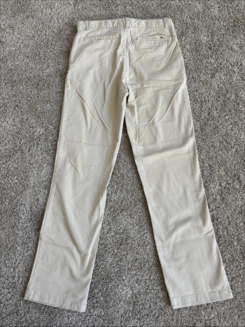 The Children's Place Beige Straight-Leg Chinos